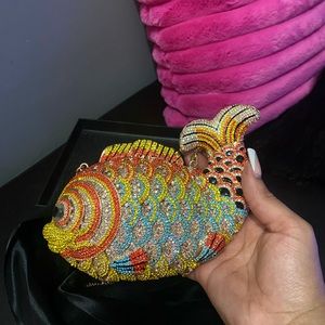 Sparkly fish bag